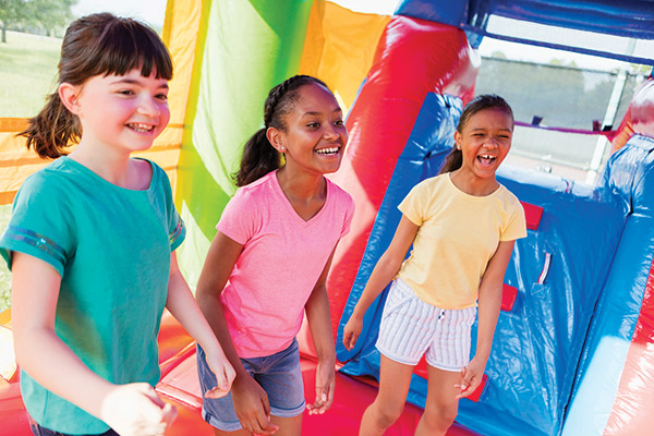 bounce house