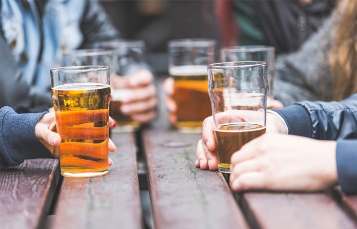 glasses beer