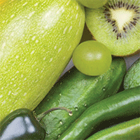 Eat the rainbow: Green