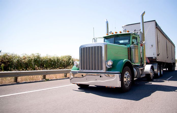 green semi
