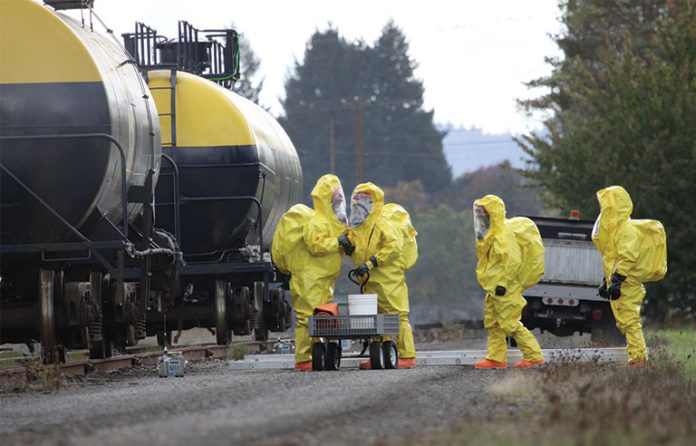 hazmat team