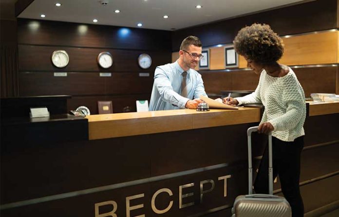 hotel desk