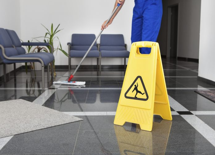 wet floor