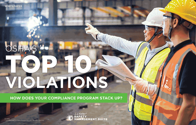 Download the top 10 violations white paper J. J. Keller white paper top 10 violations