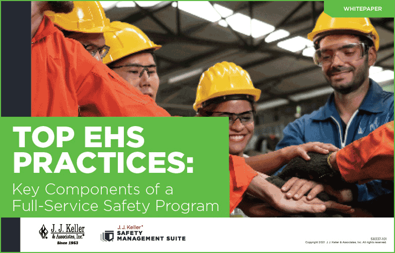 Top EHS practices Top EHS practices