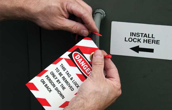 lockout/tagout