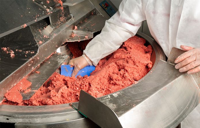 making salami