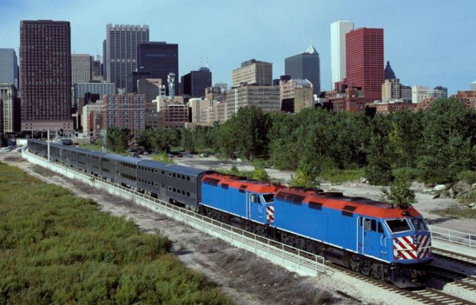Metra train