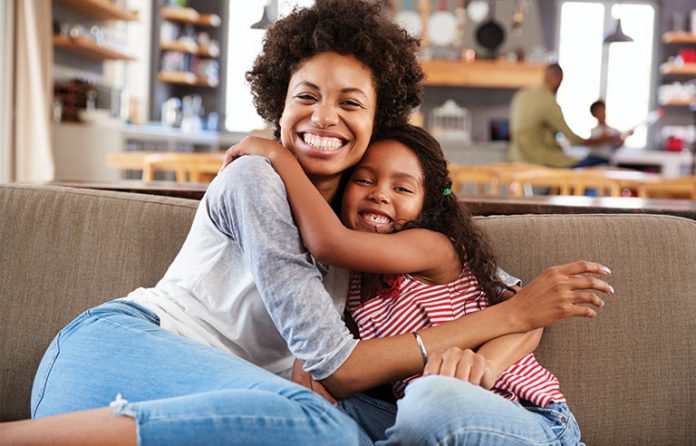 mother and daughter