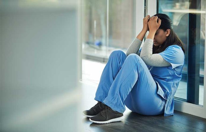 nurse stressed