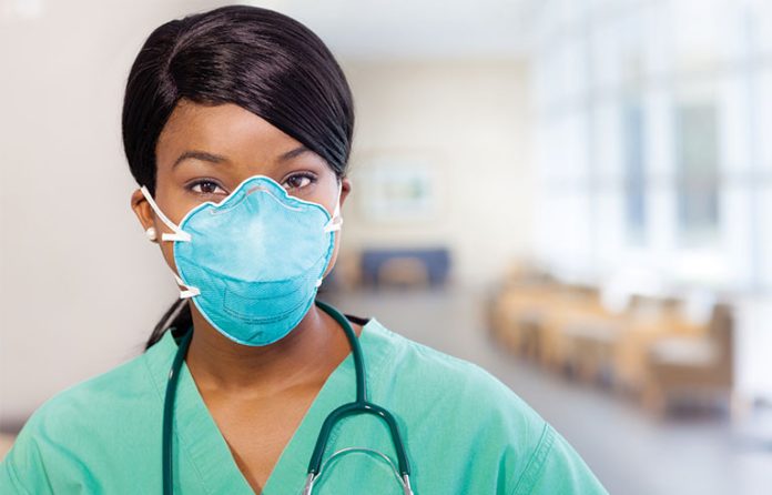 nurse with mask