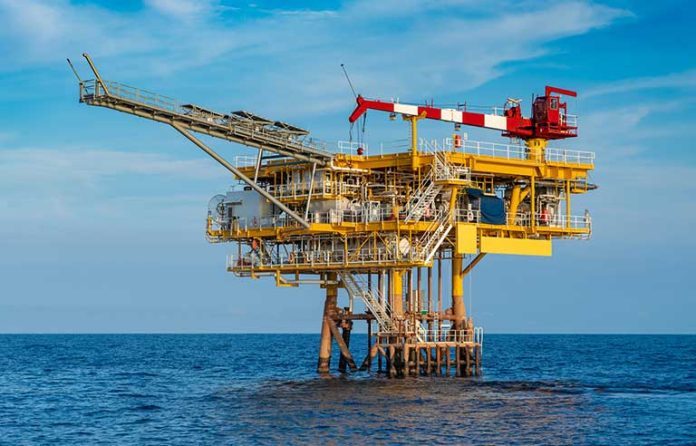 off-shore rig