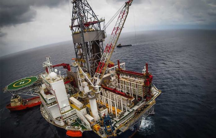 offshore oil rig