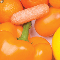 Eat the rainbow: Orange