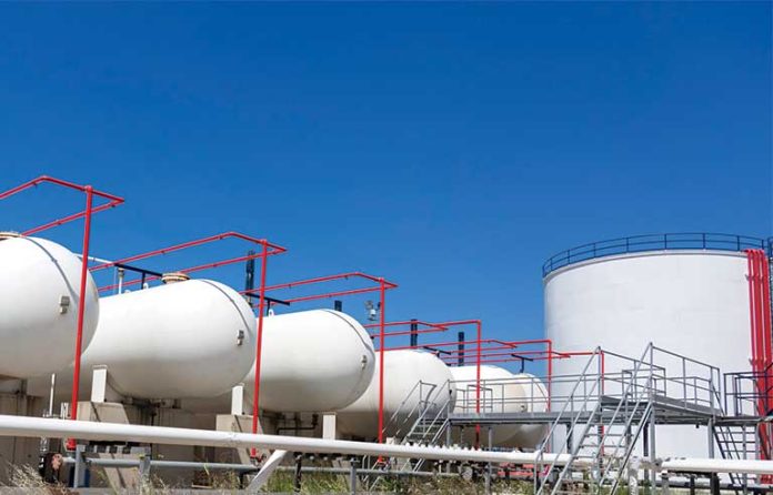 petroleum storage tanks