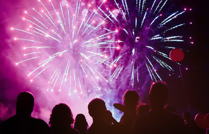 Fourth of July fireworks