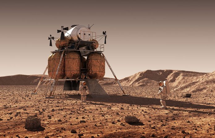 Astronaut Mars