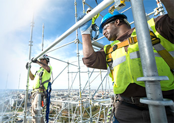 Fall prevention, scaffolding