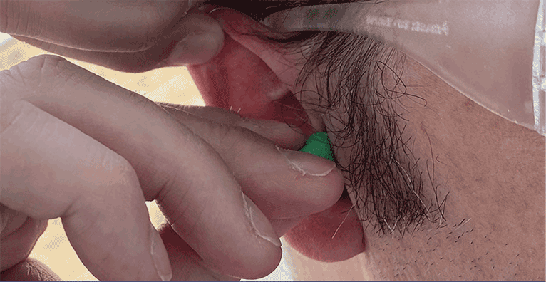 Step 3: Insert and hold Step 3: Insert and hold