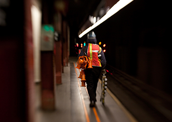 subway worker