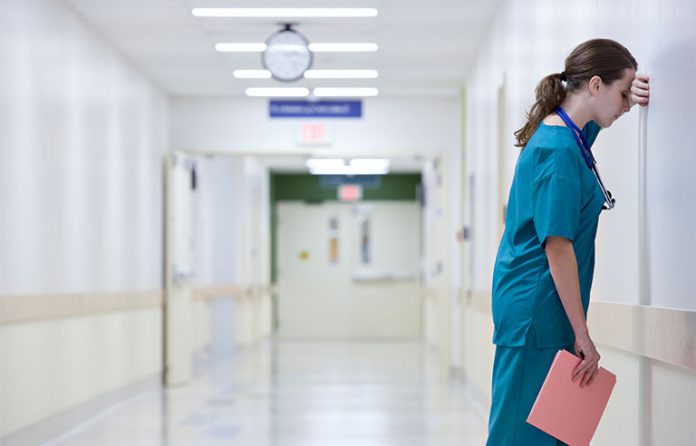 tired nurse