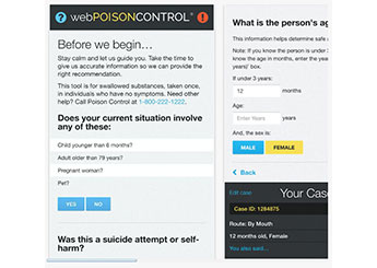 web poison control app