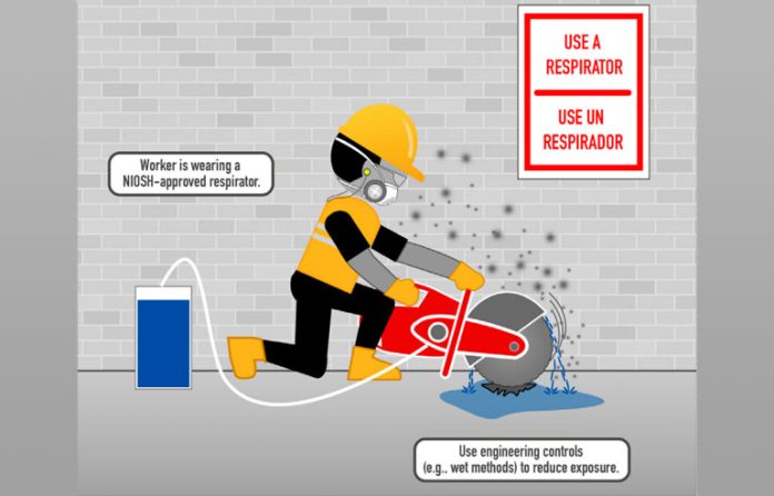 Construction site respiratory protection