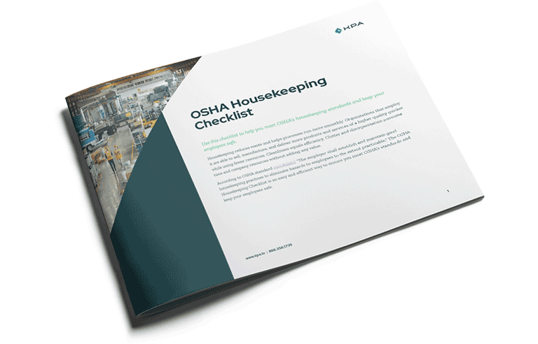 White paper: OSHA housekeeping checklist White paper: OSHA housekeeping checklist