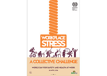 work stress poster