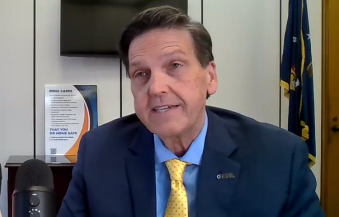 David Keeling OSHA March 23, 2026 meeting