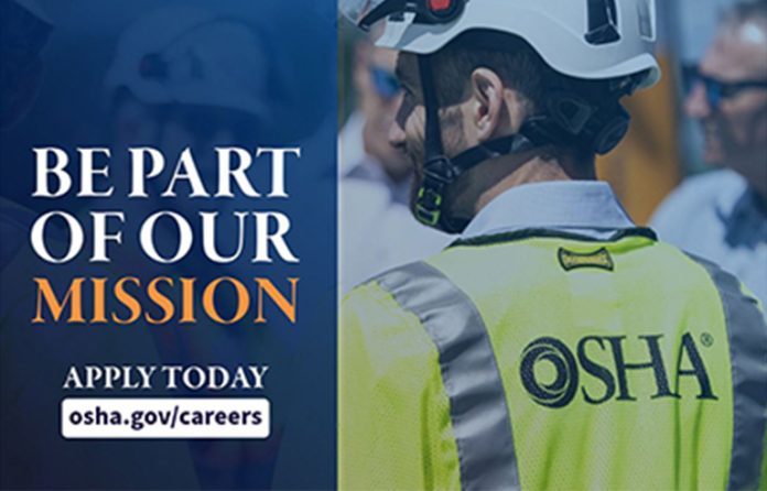 OSHA virtual job fair flyer April 2, 2026