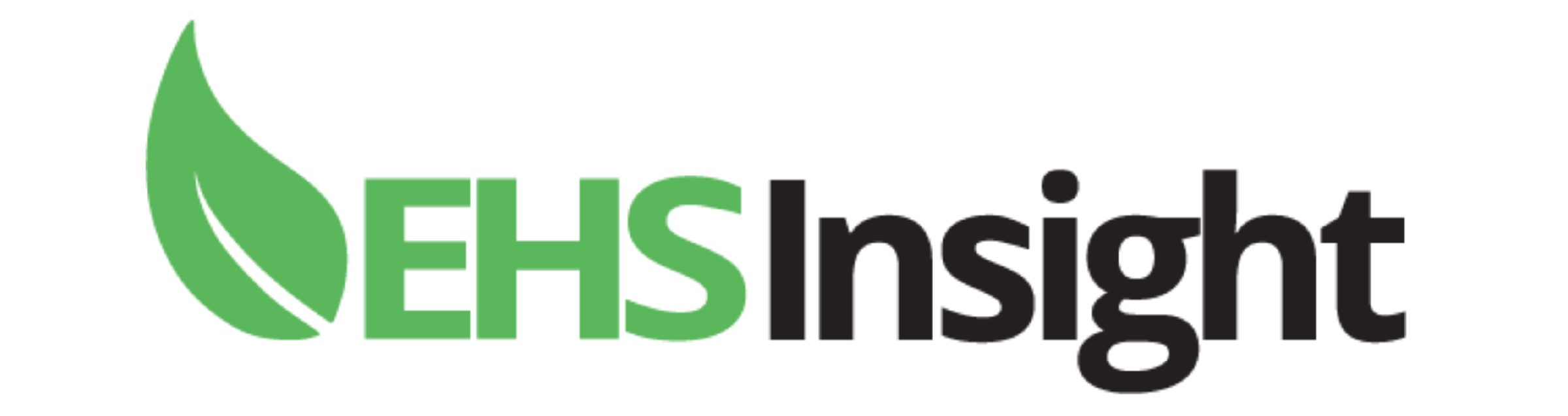 EHS Insight BlackGreen Logo Transp Background Vector
