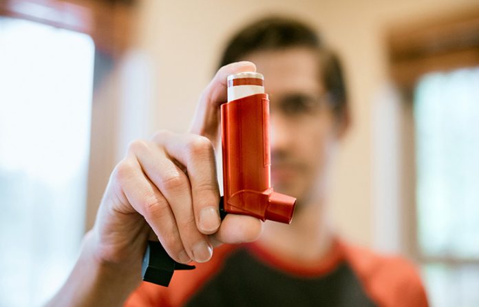 maroon inhaler for asthma