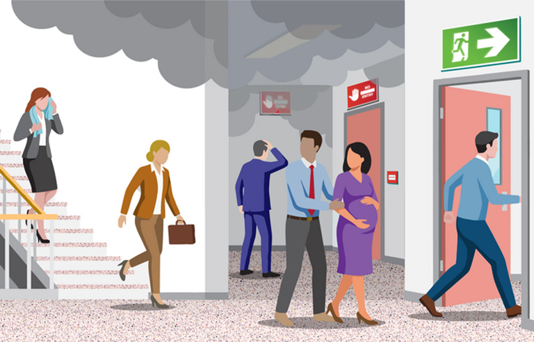 NIST developing AI model to guide people to safest exits during a fire