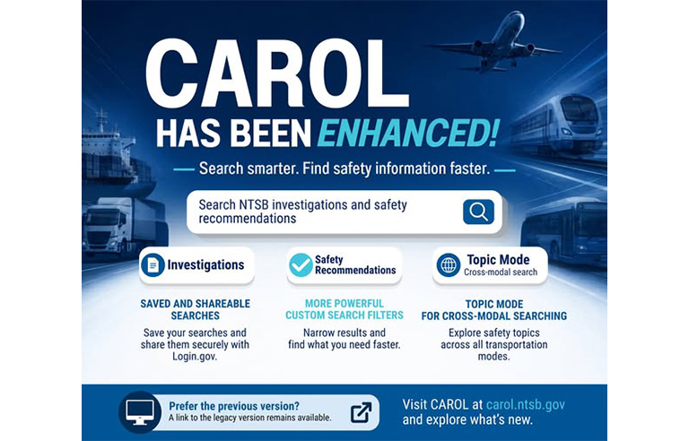 NTSB retools search platform for safety recommendations