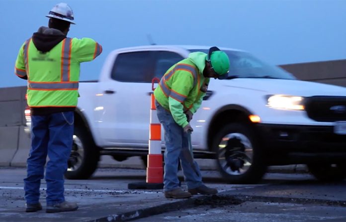 Associated General Contractors of America work zone screengrab