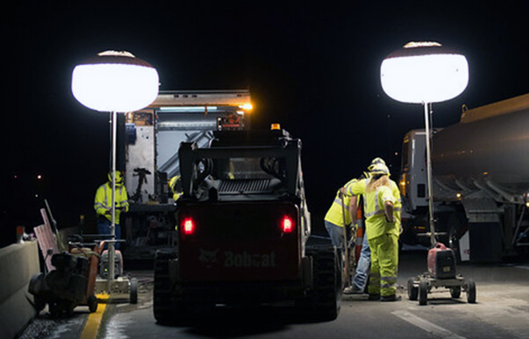 New safety talk: adequate light on construction sites